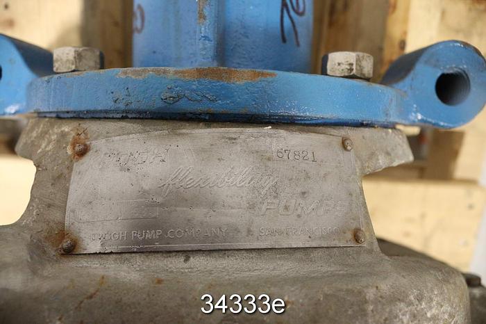 Used Krogh 67821 Flexibility Pump, 2x4x12 #34333