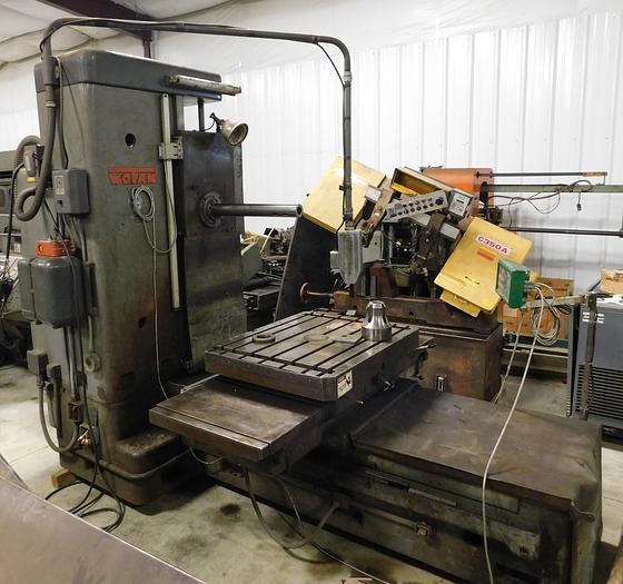 Used Woton 3" Horizontal Boring Mill B75