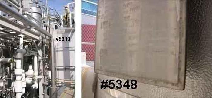 Used 165 SQ. FT. NORTHLAND COIL TUBE HEAT EXCHANGER – 304L S/S