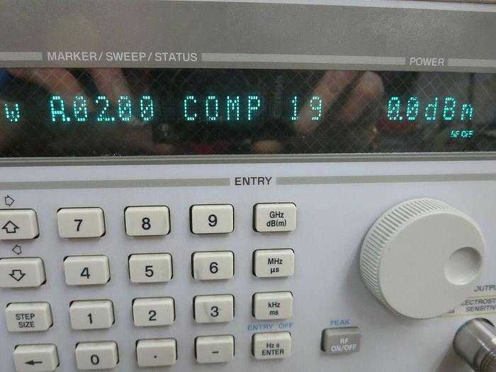 Used H-P, 83752B, Synthesized Sweeper, .01-20 GHZ, Fails Amplitude Test