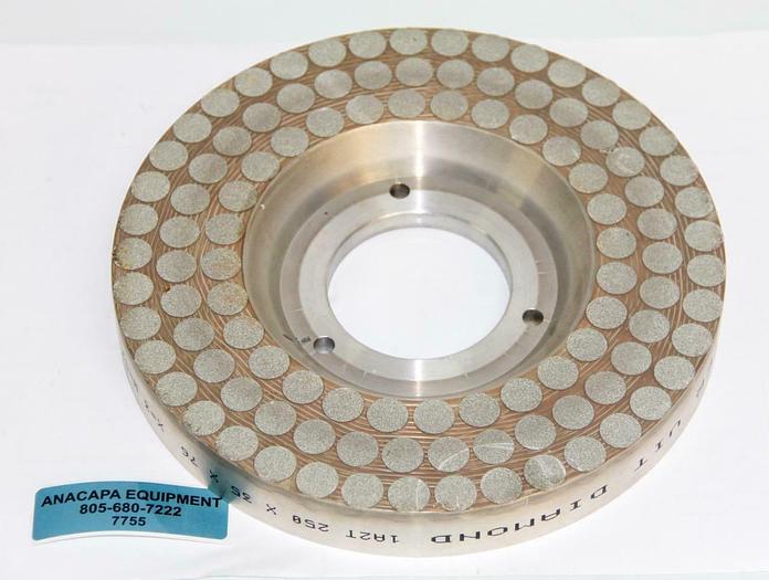 Used Meister Abrasives D32-550-H-13-250-X100-V87-39 Pellet Grinding Wheel (7755)W