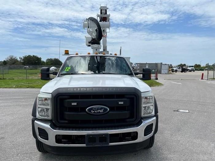 Used Altec AT40G 45ft Bucket Boom on 2012 Ford F550 4x4 Extended Cab Utility Truck - C14974