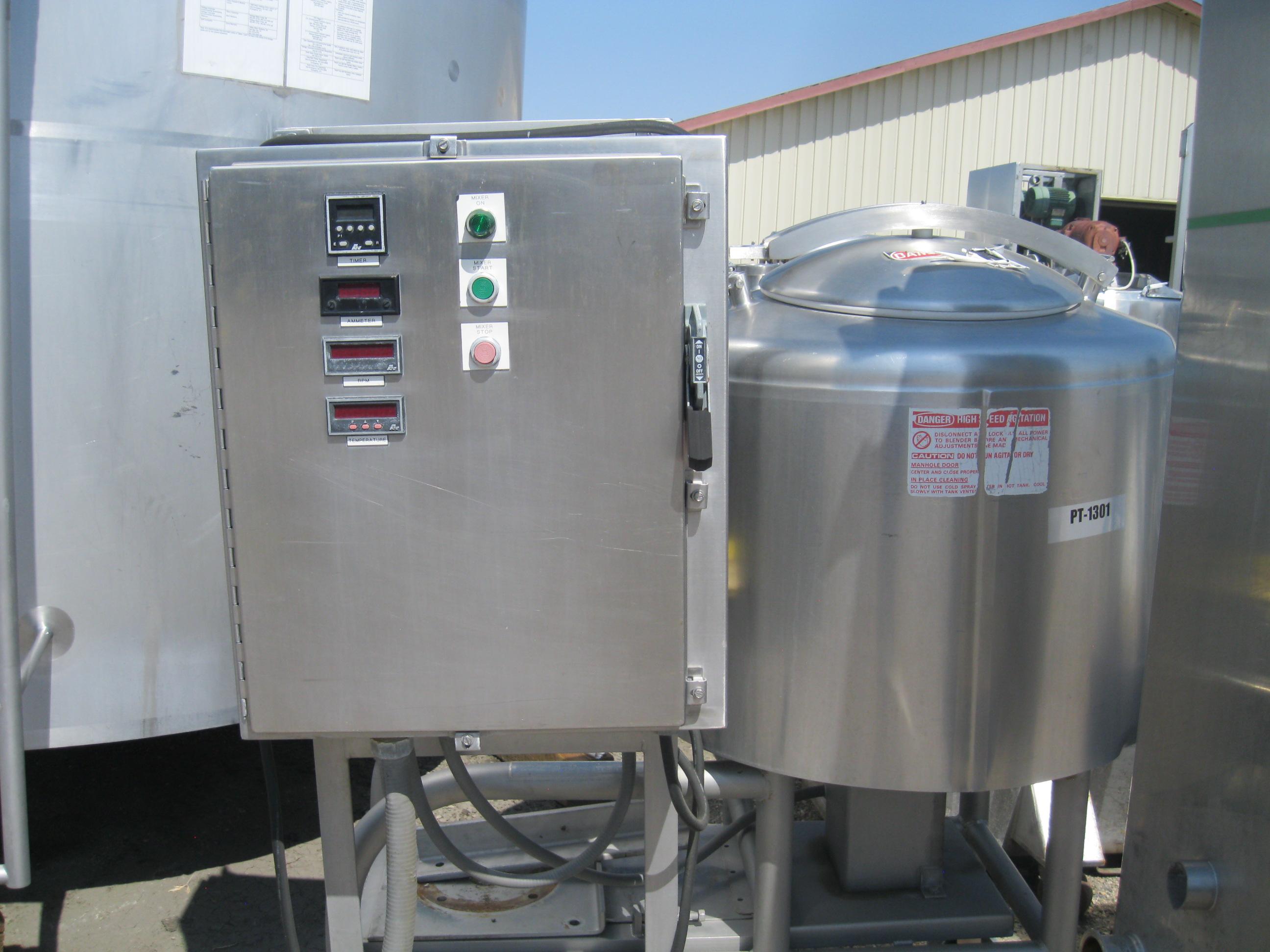 Usado 50 GALLON MIX TANK.  BREDDO LIKWFIER MODEL LORWW SERIAL D-64796-3