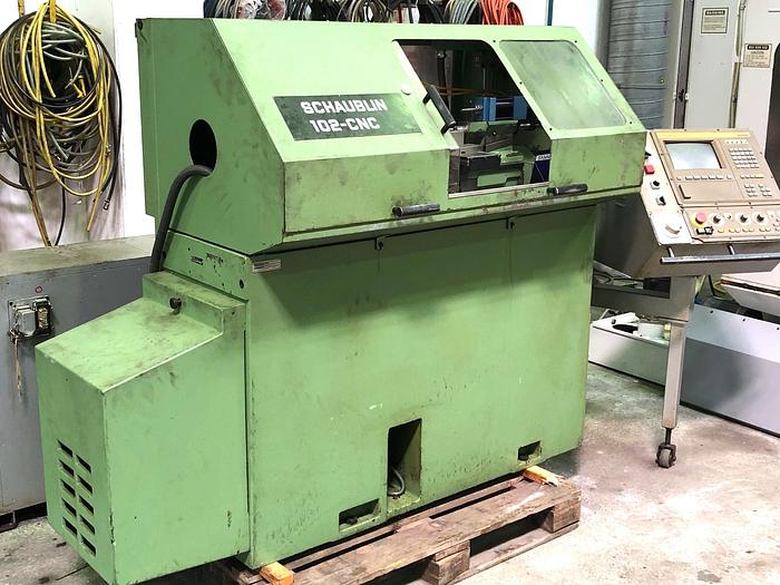 Gebraucht CNC Drehmaschine SCHAUBLIN 102-CNC