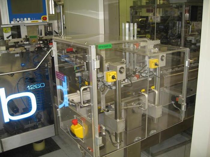 Used UHLMANN B1260 BLISTER PACKING MACHINE