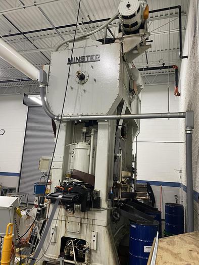 Used 200 ton Minster 84"x48" SSDC Stamping Press