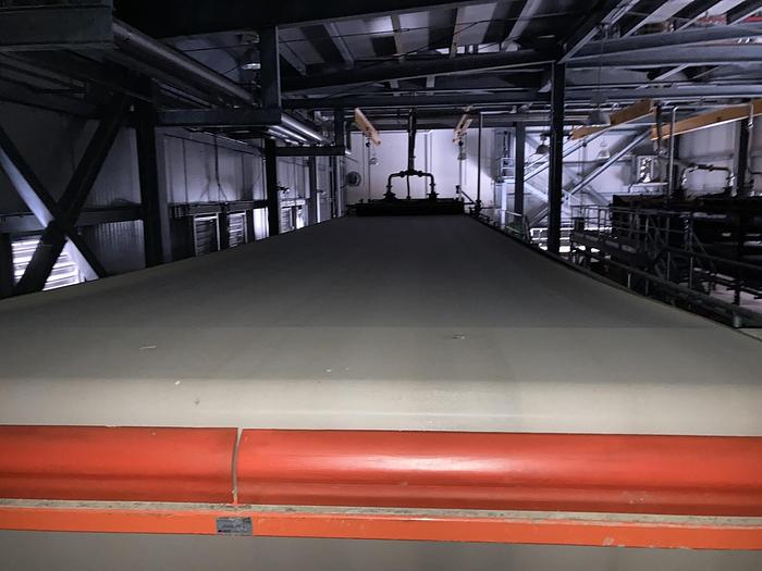 Used FLSmidth Model 3M54 Emico-Extractor 54 sqm. vacuum belt filter