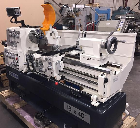 18" x 40" "NEW" POWERTURN PRECISION LATHE