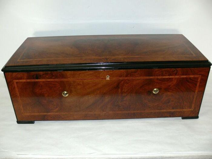 Used *RARE* ANTIQUE MUSIC BOX by Nicole Freres GENEVE w/ Dove Strikers  Circa 1875