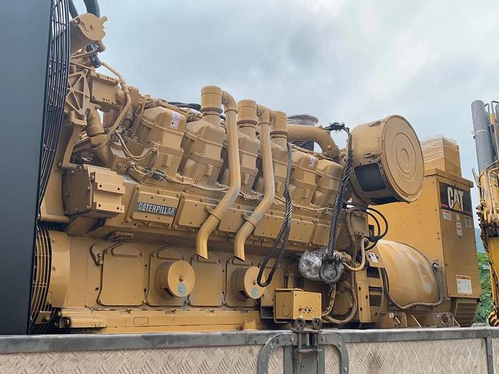 Used Caterpillar 3512 generator set 50 hz with Radiator
