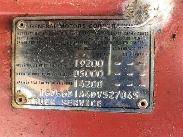 Used 0 GMC 6000 Cab & Chassis Truck