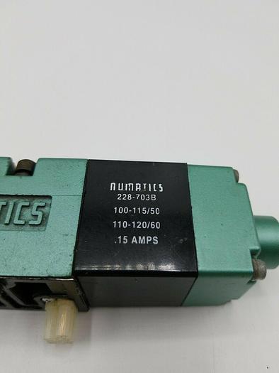 Used NUMATICS 228-703B 15 Amps