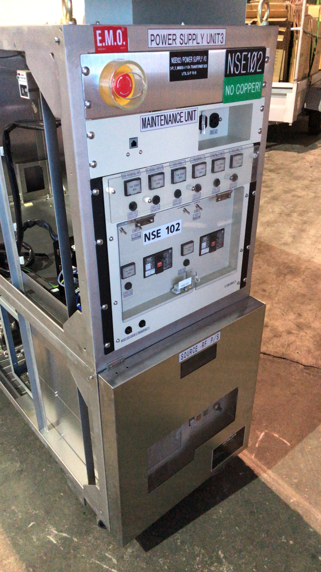 Used Hitachi M-712 Plasma Etcher PSU for Chamber Qty 2 Available