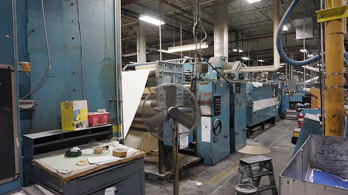 Used 1994 Timson T32 One Color Web Offset Press - 47” Circumference x 53” width