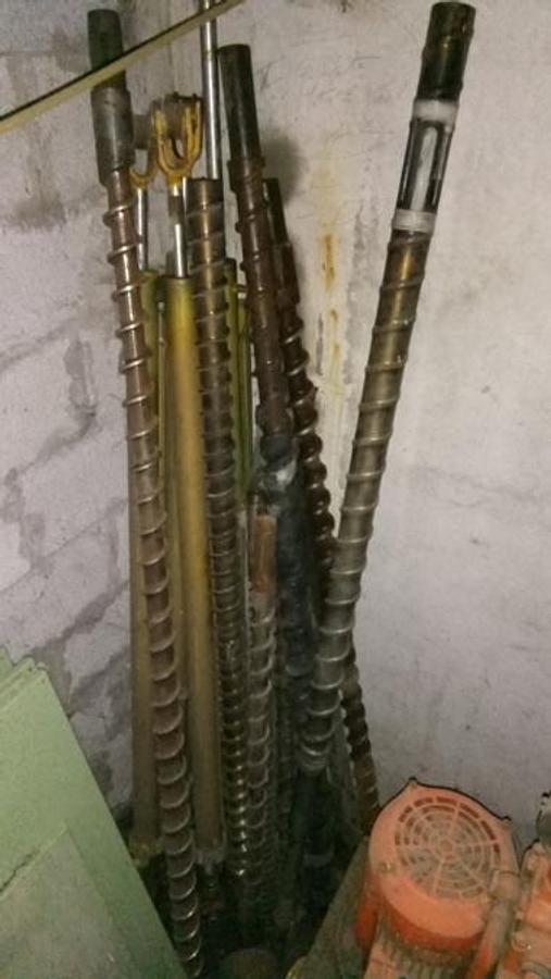 Usato M8238 - Viti .di plastificazione per estrusore monovite