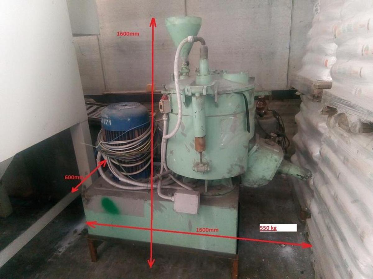 Usato C7004 Turbomiscelatore CACCIA 60L. Lab.