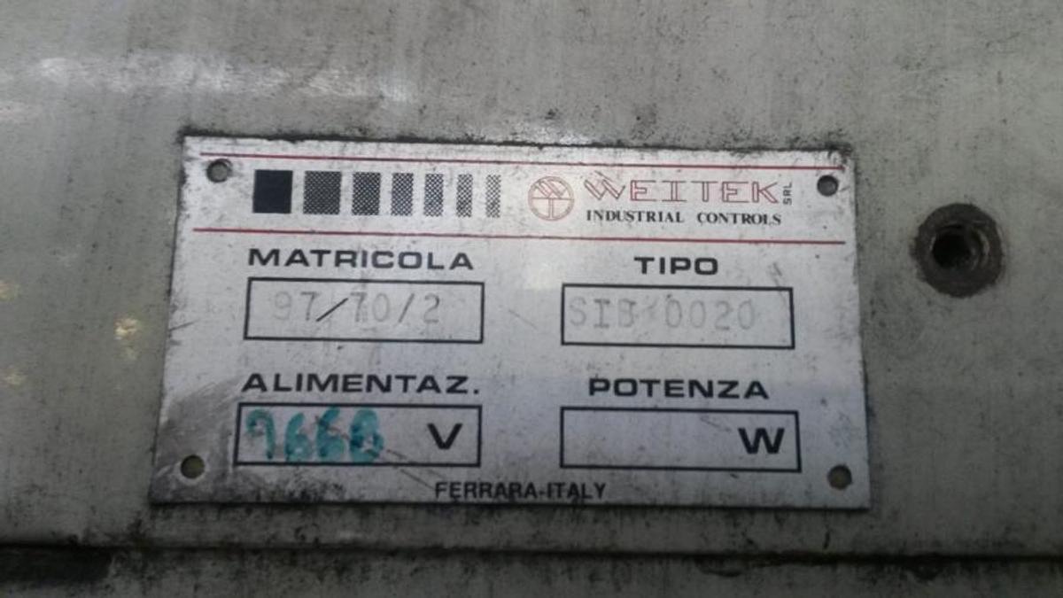 Usato M8249 - Insaccatrice usata WEITEK VFM 500