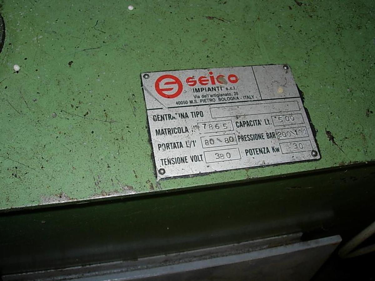 Usato M8248 - Centralina Idraulica SEICO