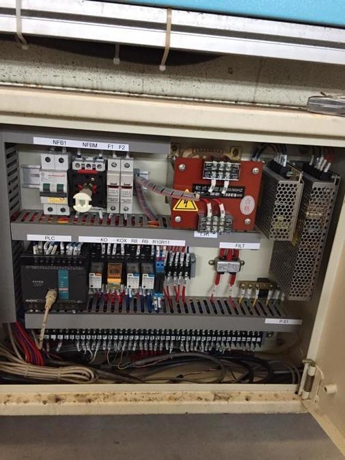 Usato M8275 Ghigliottina pneumatica per profili o tubi