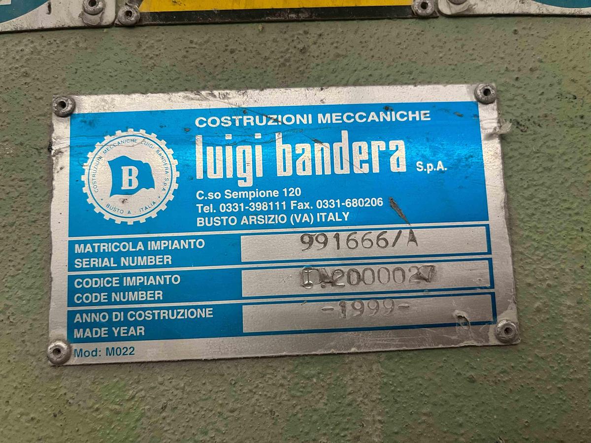 Ricondizionato Linea di granulazione Soft PVC Bandera BFT 700 / BFC 2500 – Impianto completo revisionato