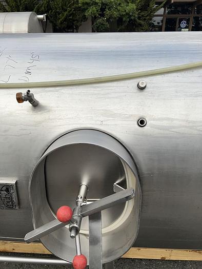 Used Tank, 775 Gallon, Stainless Steel, 25 BBL Brite Tank #S744738