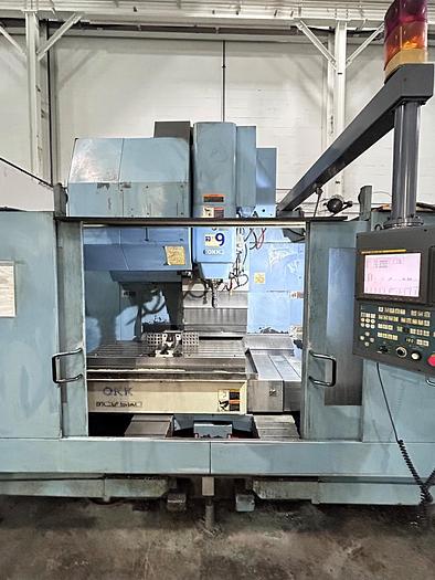 Used 41.3"X, 22.04"Y, 22.04"Z, OKK, MCV-560, CNC VERTICAL MACHINING CENTER