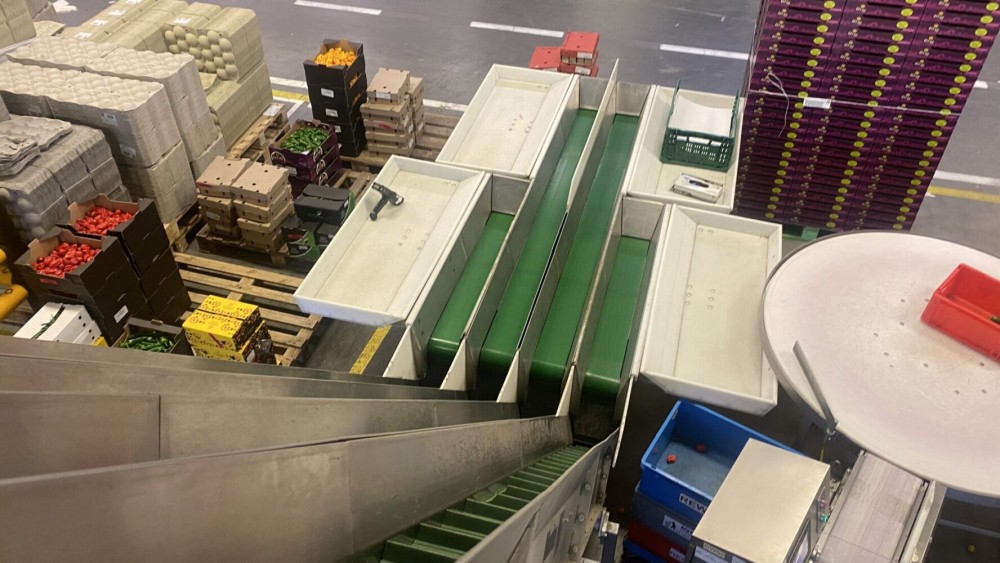 Used Manter weighing and Jasa packing line