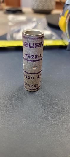 LOT OF 7) BURNDY PURPLE DIE 15 YS28-L Crimp CONNECTOR N200 (C)
