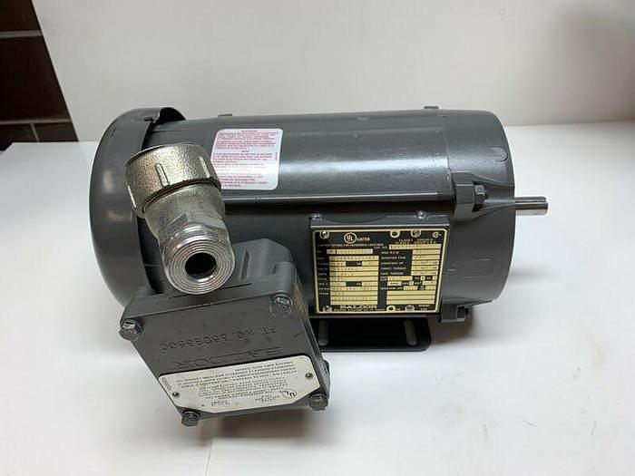 Used Baldor IDXM7006 AC Motor 1/2HP 2700RPM 56C Frame 230/460V Hazardous Locations