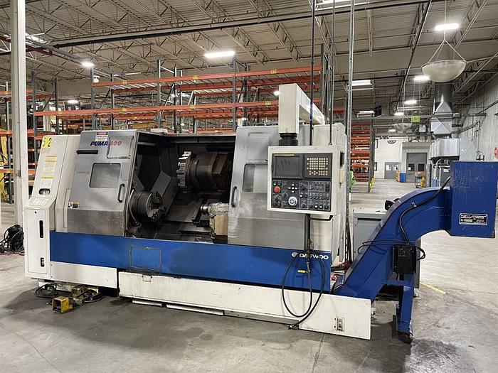 Used 2001 DAEWOO PUMA CNC LATHE Model: 400B