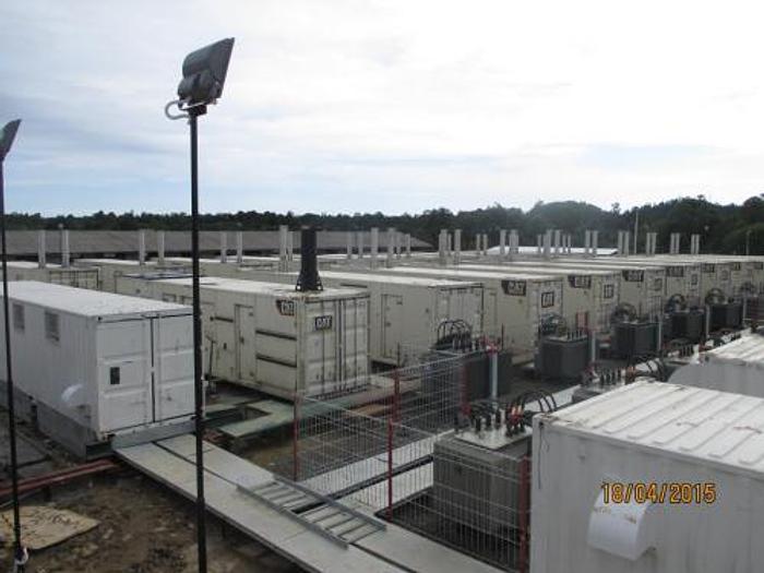 Used 1.82 MW 2012 Used Caterpillar XQ2000 Diesel Generator Sets