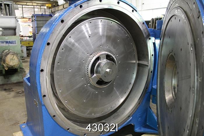 Refurbished Beloit DD4600 Disc Refiner, 42/46", With Splined Rotor #43032