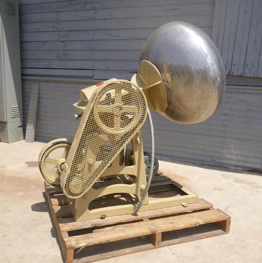 Used Coating Pan, S/st, 29" x 20", Shing Tse, 1 HP #S743804