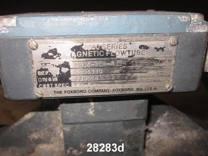 Used Foxboro 8006-WCR-A, 6" Magnetic Flow Tube #28283