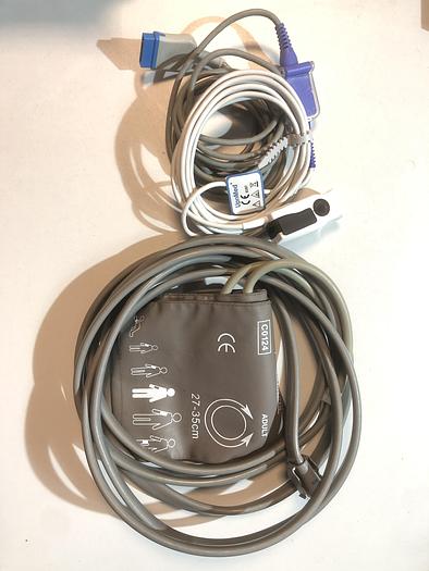 Gebraucht GE CARESCAPE  V100 Dinamap Patientenmonitor auf Trolley mit Zubehör