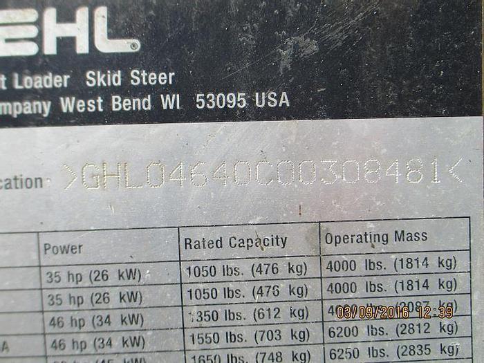 Used 2006 GEHL 4640