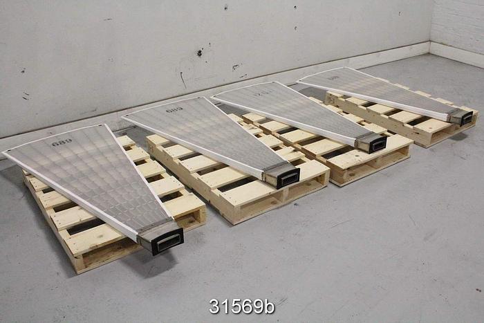 Unused (7) Beloit 12'6" Model 4000 Polydisc Filter Sectors #31569