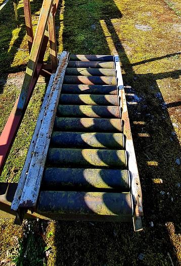 Used Zasyp do worków lub kartonów z przenośnikiem rolkowym