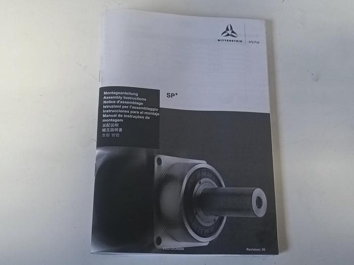 Planetengetriebe Alpha, SP 140S-MF1-7-4G1-2S, I=7, Wittenstein, neu