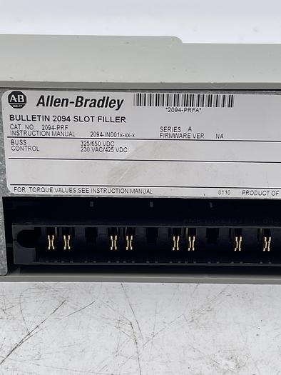 Used Allen-Bradley 2094-PRF Ser A