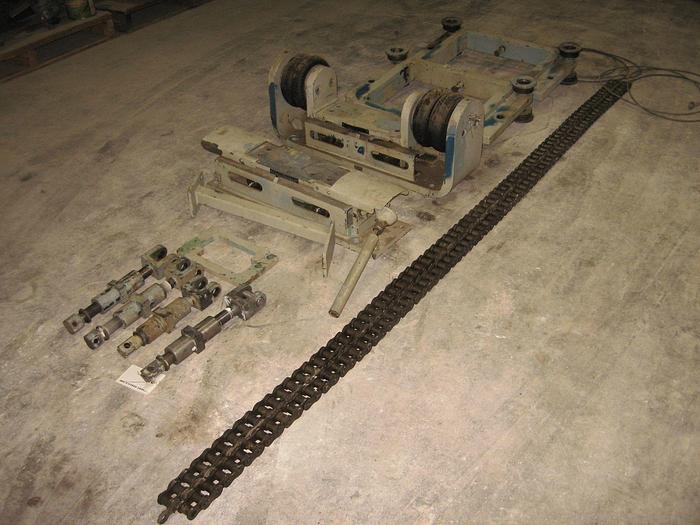 Used PAPER MACHINE FELT WIRE GUIDE ASSEMBLY STRETCHER