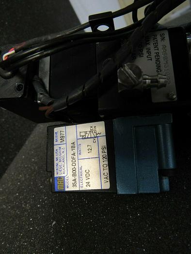 Used NORDSON ACCU-JET 249927 A Max 100PSI 6.9 BAR W/MAC Valve 35A-B00-DDFA-1BA 24VDC