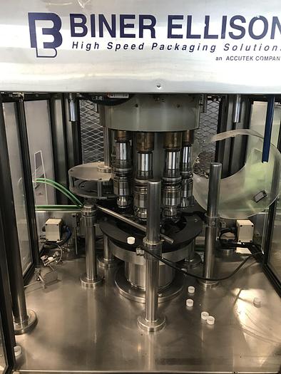 Used Biner Ellison 8 head RC40 capper