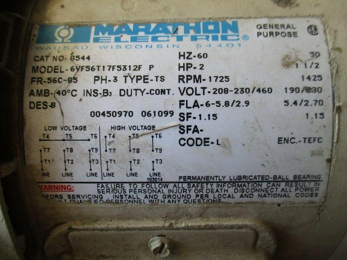 Used Kice Rotary Air Lock 20'' Diameter 15'' X 15'' Square inlet/outlet VJ20X15X15