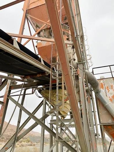 Used Ross Bandit 12 Portable Concrete Batch Plant