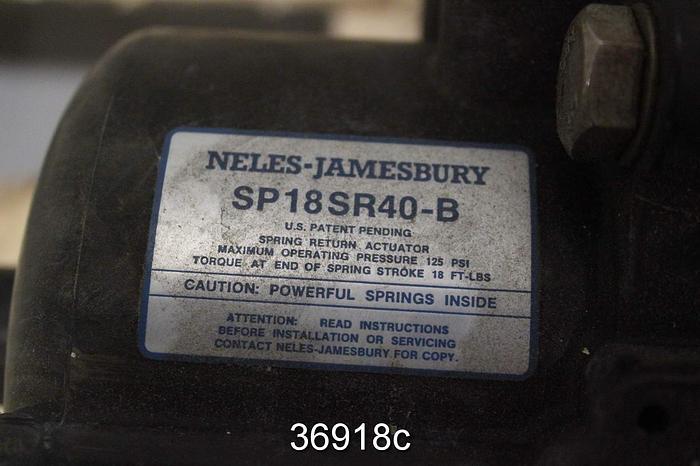 Used Neles Jamesbury 1.5" Ball Control Valve, 5150 31 3600 MT #36918