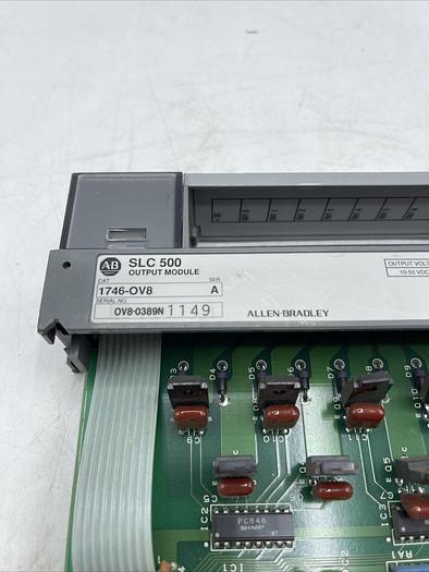 Used ALLEN BRADLEY 1746-OV8 SER. A