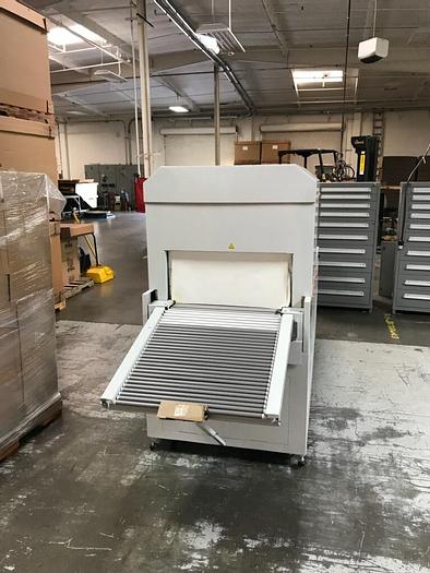 Used 25.5" CLAMPCO MODEL 6C L-BAR SEALER W/ HEAT SHRINK TUNNEL (2017)