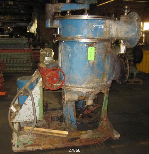 Used Black Clawson-24P-Selectifier Screen, 2-Foil Rotor ASSY-Belt Drive Arrangement and Basket, 20 HP, 1765 RPM, 230/460V Motor #27856