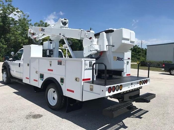 Used Altec AT40G 45ft Articulating Telescopic Bucket Boom on 2012 Ford F550 4x4 Extended Cab - C14976